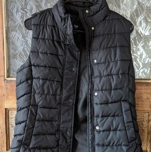 Gap black vest women's small